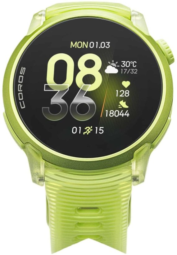 Coros | PACE 4 GPS Sport Watch, Yellow Crystal (WPACE4.AL-YEL)