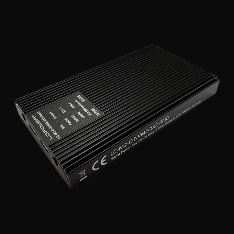 LC-Power HDD ACC LC-Power LC-M2-C-NVME-2X2-RAID M.2