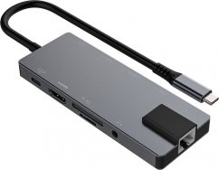 ProXtend ProXtend USB-C 10 in 1 Video And Network HUB PD 100W