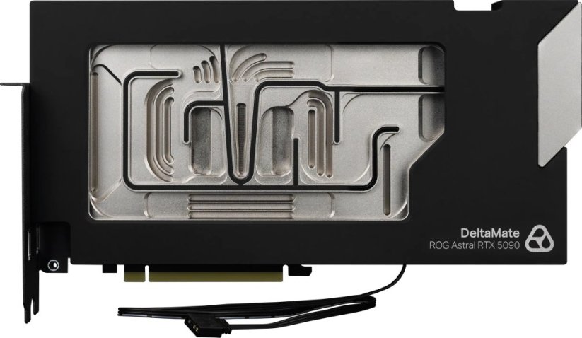 Thermal Grizzly DeltaMate 5090 Astral Glass Edition GPU Water Cooler, ARGB, with Backprokove - Borosilicate Glass, Black (TG-DM-GPU-004)