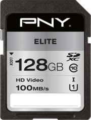 PNY Elite SDXC 128 GB Class 10 UHS-I/U1 (P-SD128U1100EL-GE)