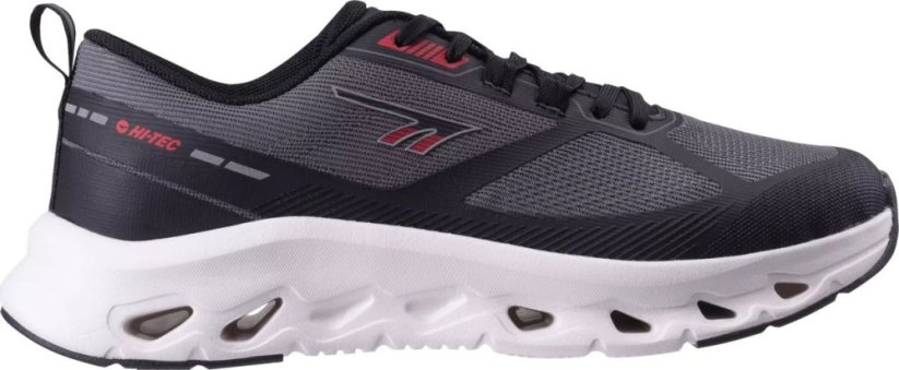 hitec Pánske tenisky Hi-tec JUVAL dark grey/black/red Rozmer 44