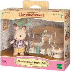 Epoch Sylvanian Families Sada z bratem królików z czekoladowymi uszkami (5015)