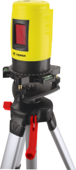 Topex Krížový líniový laser 29C909 Červený 10 m