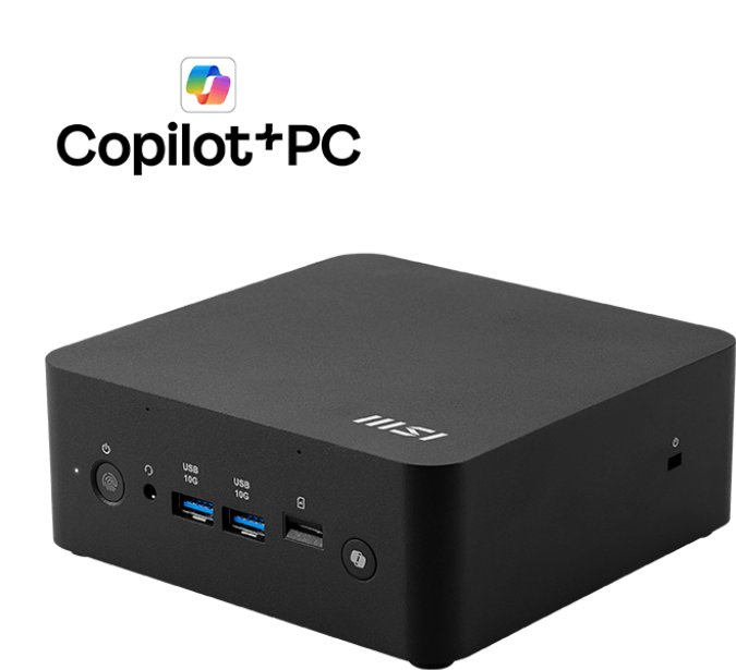 MSI Cubi NUC AI+ 2MG-039AT i7-258V/32GB/1TB SSD Čierny W11H