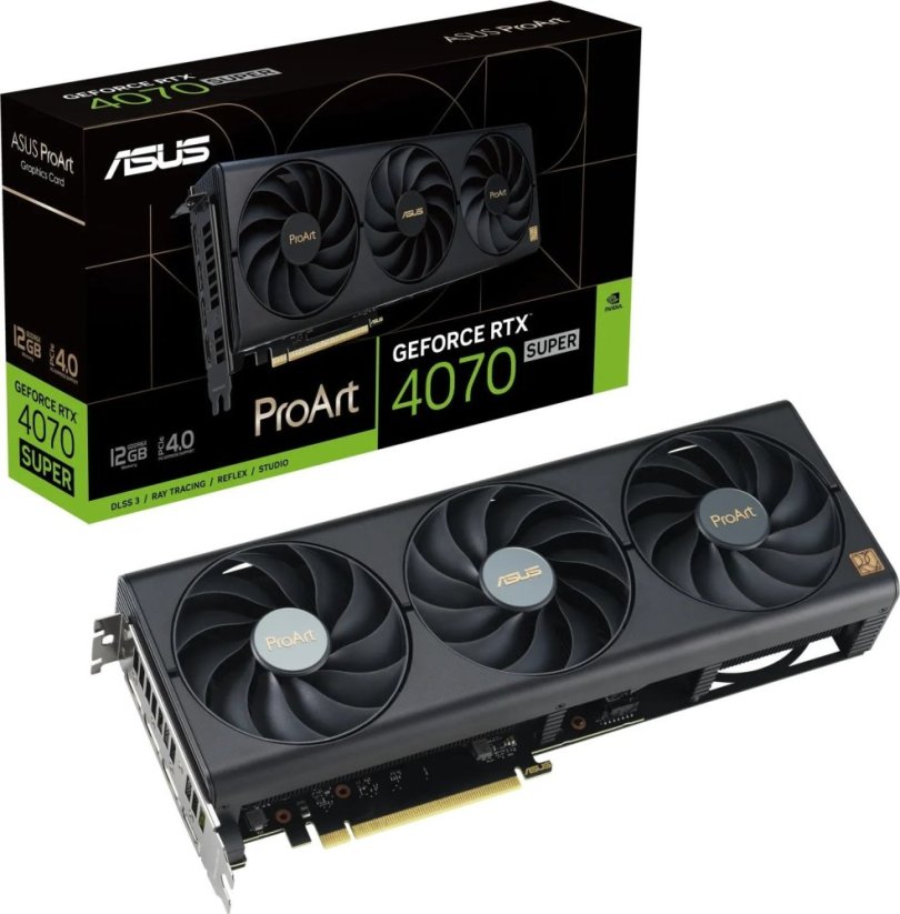 Asus ProArt GeForce RTX 4070 SUPER 12GB GDDR6X (PROART-RTX4070S-12G)