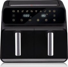 Alpina Alpina frytkownica beztłuszczowa 2x4 litry cyfrowy wyświetlacz Airfryer