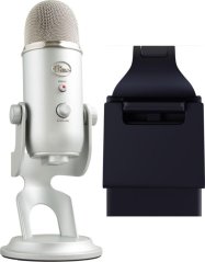 Blue Yeti USB Silver (988-000238) + Lampa Litra Glow