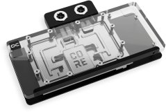 Alphacool Alphacool Core RX 9070 XT Taichi Wasserblock, Backprokove - Acryl, schwarz