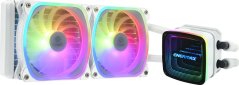 Enermax Enermax ELC-AQFA240-SQA-W system chłodzenia komputerów Procesor Liquid cooling kit 12 cm Biely 1 ks