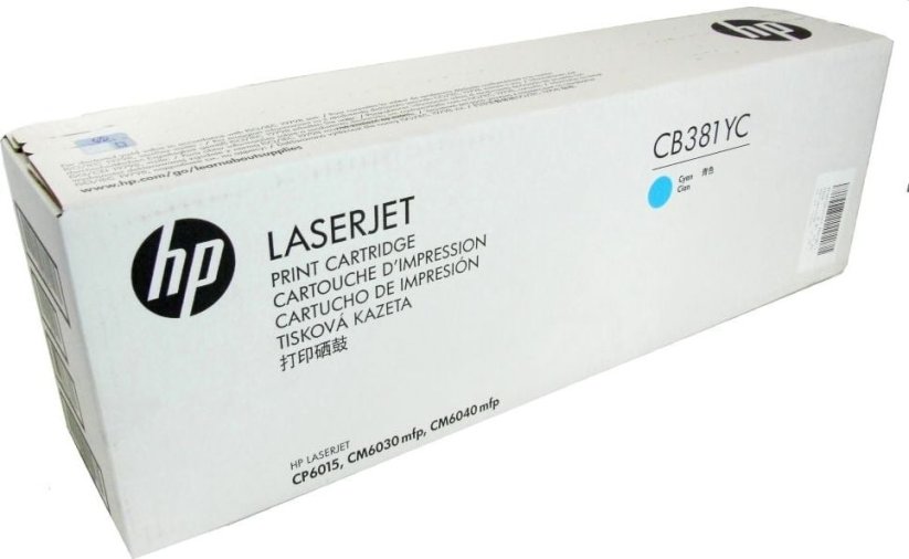 HP 824A Cyan Originál  (CB381YC)