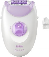Braun Braun Silk-épil 3 3-000 biało-Fialový