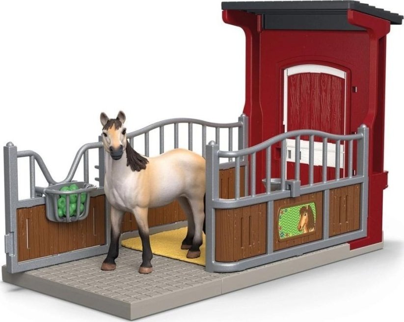 Schleich Boks z klaczą Mustanga