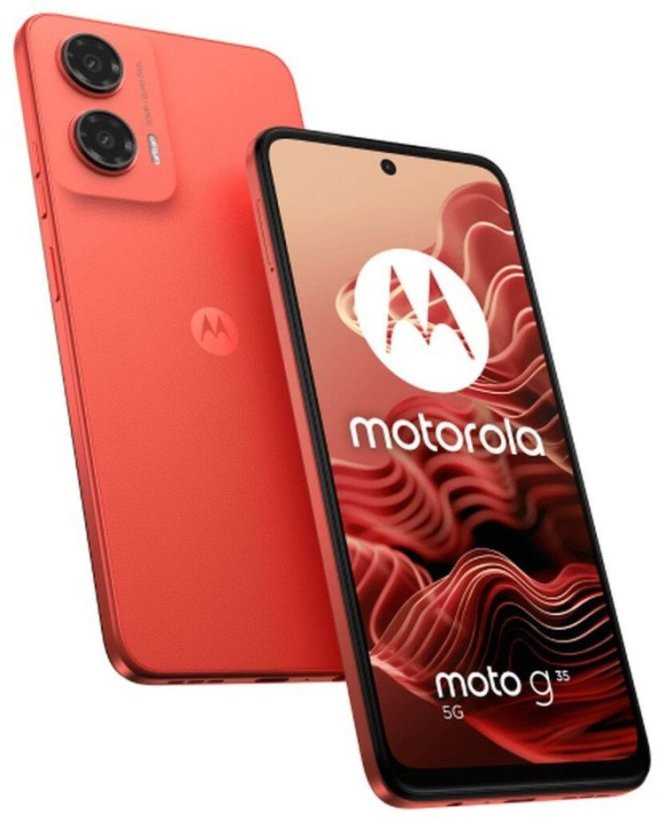 Motorola Moto G35 5G 4/128GB Červený  (PB3K0001SE)