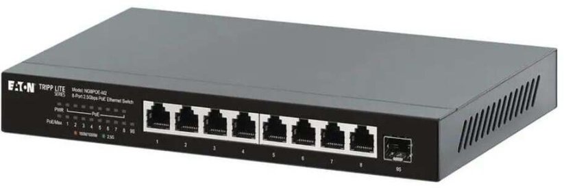 Eaton Tripplite Series 8-Port 2.5 Gbps Desktop Gigabit (B005-HUA2-K)