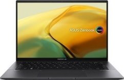 Asus Zenbook 14 OLED UM3402YA-KM454W Jade Čierny, 14", OLED, 2.8K, 2880 x 1800, Błyszczący, AMD Ryzen 7, 7730U, 16 GB, LPDDR4X n