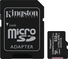 Kingston Canvas Select Plus MicroSDXC 512 GB Class 10 UHS-I/U3 A1 V30 (SDCS2/512GB)