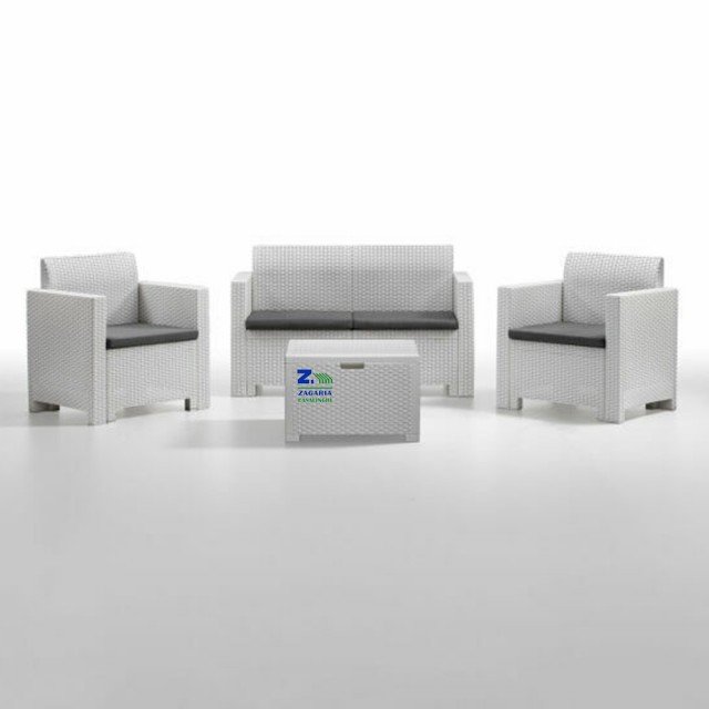 Gardena Garden furniture set Set Nebraska 3 white 8003723090688