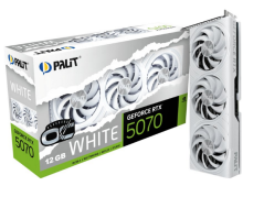Palit GeForce RTX 5070 White OC 12GB GDDR7 DLSS4 (NE75070U19K9-GB2050W)