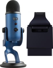 Blue Yeti USB Midnight Blue (988-000232) + Lampa Litra Glow