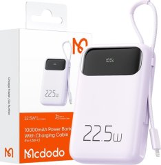 Mcdodo Power Bank Mcdodo MC-3255 10000mAh, 22.5W, do Light (fiolet)