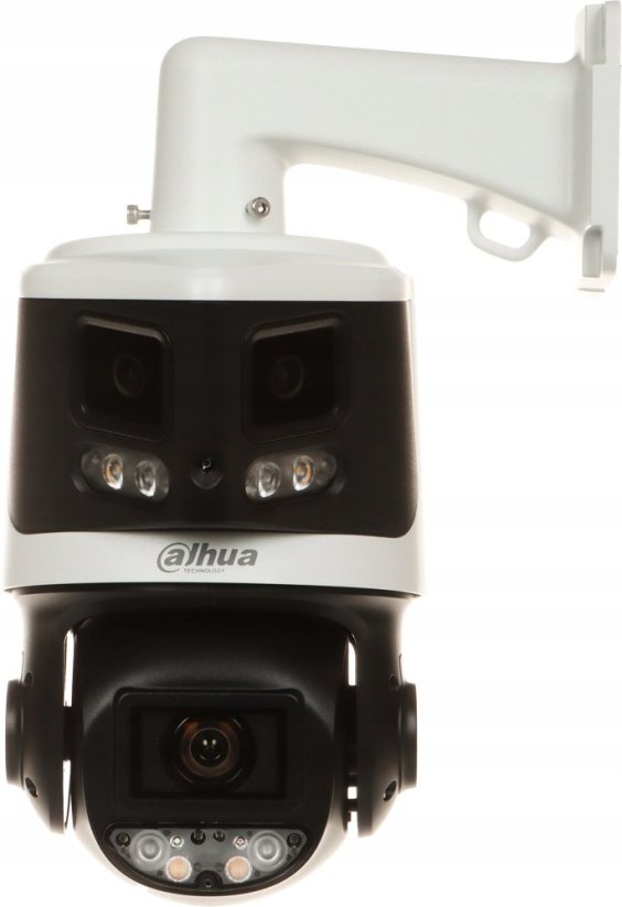 Dahua Technology KAMERA IP OBROTOWA ZEWNĘTRZNA SDT3E410-8P-MB-A-PV1 PANORAMICZNA TiOC WizSense Smart Dual Light - 3.7&nbsp;Mpx, 8&nbsp;Mpx 4&nbsp;... 40&nbsp;mm, 2 X 2.8&nbsp;mm DAHUA