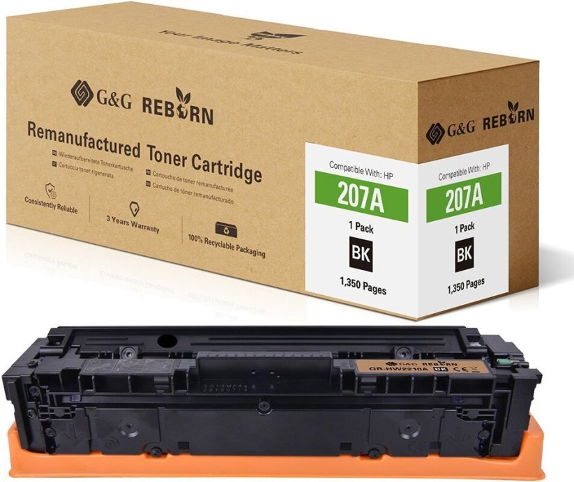 G&G Reborn-Toner kompatybilny z HP 207A / W2210A (21281)