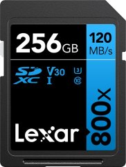 Lexar Professional 800x SDXC 256 GB Class 10 UHS-I/U3 V30 (LSD0800256G-BNNNG)