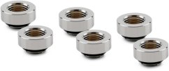 Thermal Grizzly DeltaMate Extender Fitting - MF7, Gloss nickel, Sada 6 sztuk (TG-DM-FIT-6305)