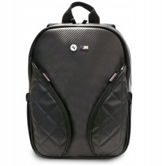 BMW Plecak Carbon Pockets&Metal Logo 16" Čierny