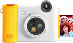 Kodak Smile+ 2w1 Aparat Cyfrowy  5mp / Natychmiastowy + Drukarka Bluetooth Do Telefonu Zink - Biały