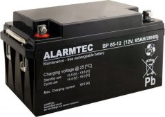 Alarmtec akumulátor 12V 65Ah AGM BP65-12