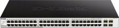 D-Link D-Link DGS-1210-52/ME/E 48-Port 10/100/1000BASE-T + 4-Port 1 Gbps SFP Ports Metro Ethernet