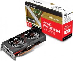 Sapphire Pulse Radeon RX 7600 Gaming OC 8GB GDDR6 (11324-01-20G)