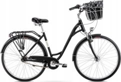 Romet Dviratis Romet Art Deco LUX 2025 black-20" / L (Dydis: 20" / L)