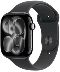 Apple Watch Series 11 OLED 42 mm Cyfrowy 374 x 446 px Ekran dotykowy 5G Tytan Wi-Fi GPS
