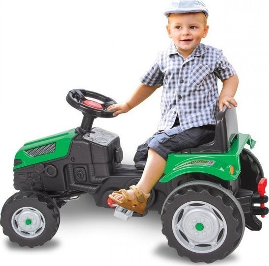 Jamara 460795 TRAKTOR na pedále Ciągnik Zelený