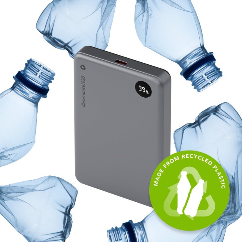dbramante dbramante1928 re-charge, 10000 mAh, Wireless charging, 3.85 V, Grey