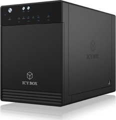 Icy Box 4x 2.5"/3.5" SATA - USB 3.1 Type-C (IB-3740-C31)