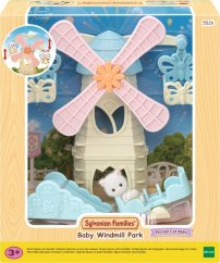 Epoch SYLVANIAN Wiatrak z karuzelą Sada z figurką 5526