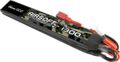 Gens Ace akumulátor Gens ace 25C 1300mAh 2S1P 7.4V Saddle Airsoft Gun Lipo z konektorem T
