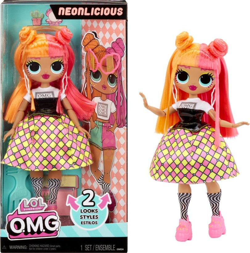 MGA LOL Surprise OMG HoS Bábika Neonlicious 591580