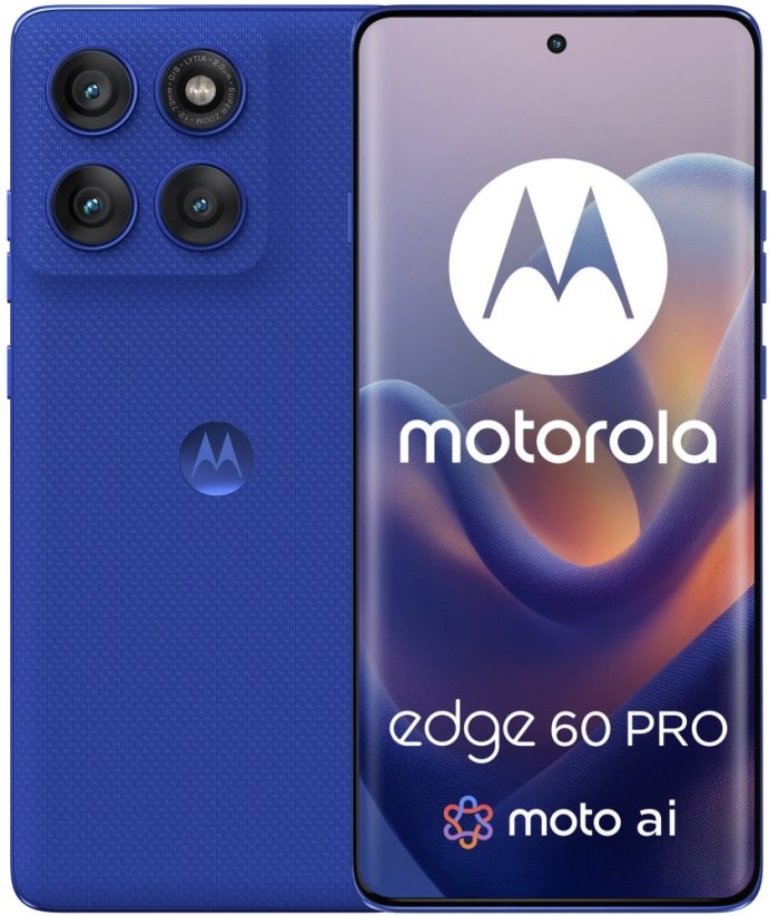 Motorola Edge 60 Pro 5G 12/512GB Modrý