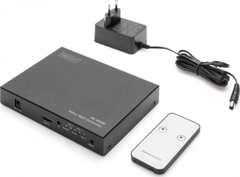 Digitus DIGITUS 4K HDMI Video Wall Controller, 2x2