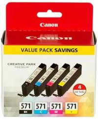 Canon Toner CLI-571 (cyan, magenta, yellow, black)