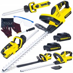 Geko akumulátorové nožnice do żywopłotu 520mm 2x2.0Ah 21V (4)