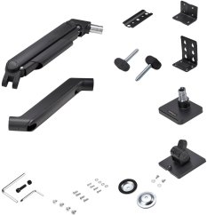 NoName StarTech.com Monitor Desk Mount For 49" Ultrawide Curved Screen, Max 44lb - Sada montażowy (ramię sprężynowe, ramię obrotowe, podstawa, držiak VESA, montaż C-klemowy 10-80 mm, montaż Tullen 10 - 35 mm) - regulowane ramię z mechaniczną sprężyną - do wyśw