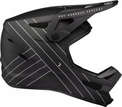100% Prilba na celú tvár juniorski 100% STATUS DH/BMX Helmet Essential Black roz. S (47-48 cm) (NEW)