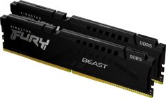 Kingston Fury Beast, DDR5, 16 GB, 6000MHz, CL40 (KF560C40BBK2-16)