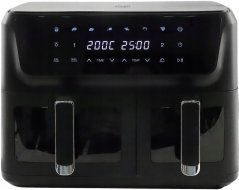 Adler AD 6324 Frytkownica beztłuszczowa 11L, z dwoma zásuvokami 6,5L + 4,5L